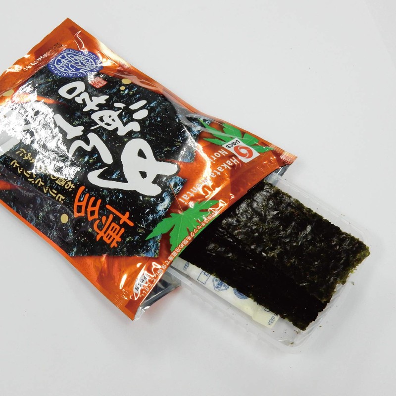 Iguchi Foods Hakata Mentai Nori (Bagged), 10 Cuts, 20 Sheets