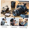 TEHAUX 2PCS Neoprene Lens Pouch Bag for Camera Lenses Drawstring
