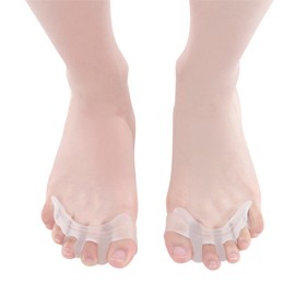 Hallux Valgus Zehenspreizer Großer Klein Alle Zeh, Rutschfest Silikon Gel Zehenseparatoren Hammer Toe Corrector, 1 Paar Bunion Corrector Zehen Korrektur für Bunion Schmerzlinderung