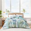 Tritard Coastal Comforter Set Queen Size 3 Piece, Soft Beach