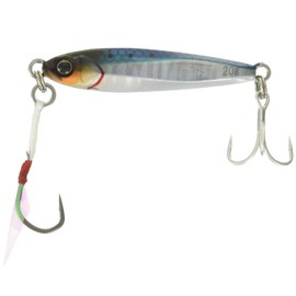 JACKALL Metal Jig, Big Backer Jig, 2.1 inches (54 mm), 0.7 oz (20 g), Sardine/Magma Wave Holo