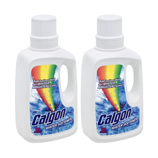 Calgon Liquid Water Softener, 32 Oz (Pack of 2) |