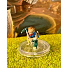 Pathfinder Miniatures Gnome Scout D&D Miniature Dungeons Dragons Darklands halfling rogue miner 14 Z