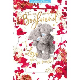 3D Holographic Keepsake Boyfriend Me to You Valentine's Day Card