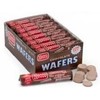 Necco Chocolate Wafers Candy - 24 per pack -- 12 packs per case.