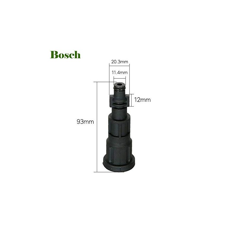 Pressure Washer Coupling Adapter POWERTOOL Foam Nozzle Fittings Plastic Washer