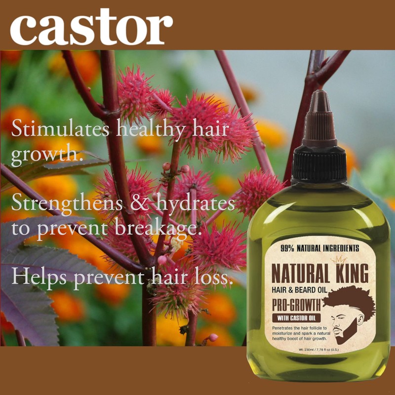 SFC Natural King Pro-growth Castor Hair & Beard Oil 7.1