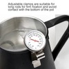 Coffee Thermometer Stainless Steel Food Making Milk Thermometer for Kitchen