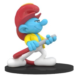 Puppy Collectable Smurfs Fireman Smurf (2024