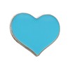 Blue Heart (Pin), Metal