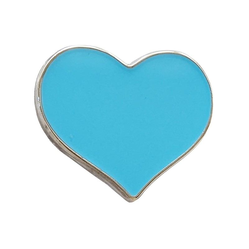 Blue Heart (Pin), Metal