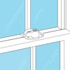 Prime-Line U 9927 Keyed Sash Lock, Child-Proof Security Lock Only