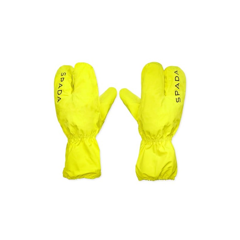 Spada Acqua Shield Waterproof Overmitts for Motorcycle Gloves (Fluo Yellow,
