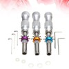 3 Pieces Tubikel Kits Locksmith Tools 7 Pin Extended Tubular