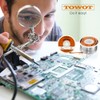 TOWOT Tin Lead Rosin Core Solder Wire for Electrical Soldering,