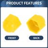 INFINAUTO Wheel Lug Nut Bolt Exterior 21mm Rims Tire Nut