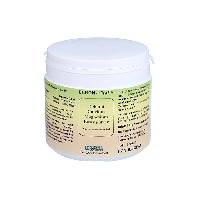 Dolomite Calcium Magnes, Base Powder Icron Vital