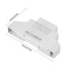 KWh Meter, XTM18S Digital LCD Single-Phase Electric Meter, 1P DIN-Rail