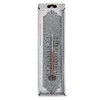 MAISONICA 30cm Wall Thermometer - Galvanised Zinc Rust Proof Garden