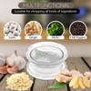 KeyClover Garlic Press Kitchen Gadgets – Garlic Mincer Manual Pressed