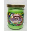 Smoke Odor Exterminator 13oz Jar Candle, Hippie Love one Pack.
