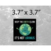 StickUpStudios Keep the Earth Clean Save the Planet Bumper Sticker