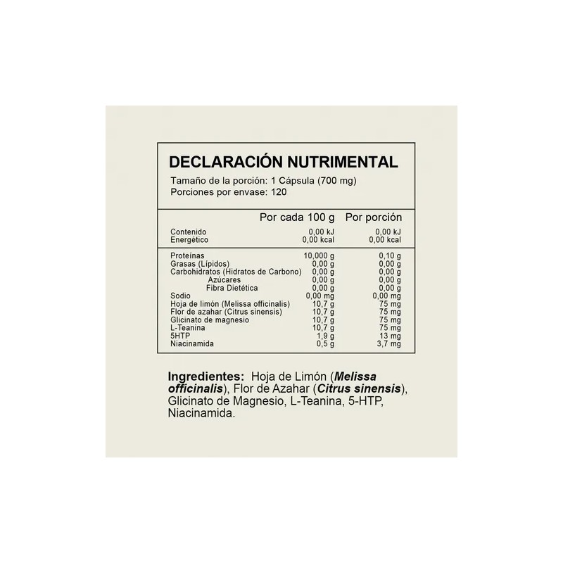 Pastillas Para Dormir 100% Naturales Neosci® 30 Caps. Sin sabor