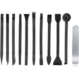 A Set of Professional Electronics Opening Pry Tool, Repair Set with Metal Spudger NonAbrasive Nylon Spudgers and Anti-Static Tweezers for Cellphone, Hand Tools