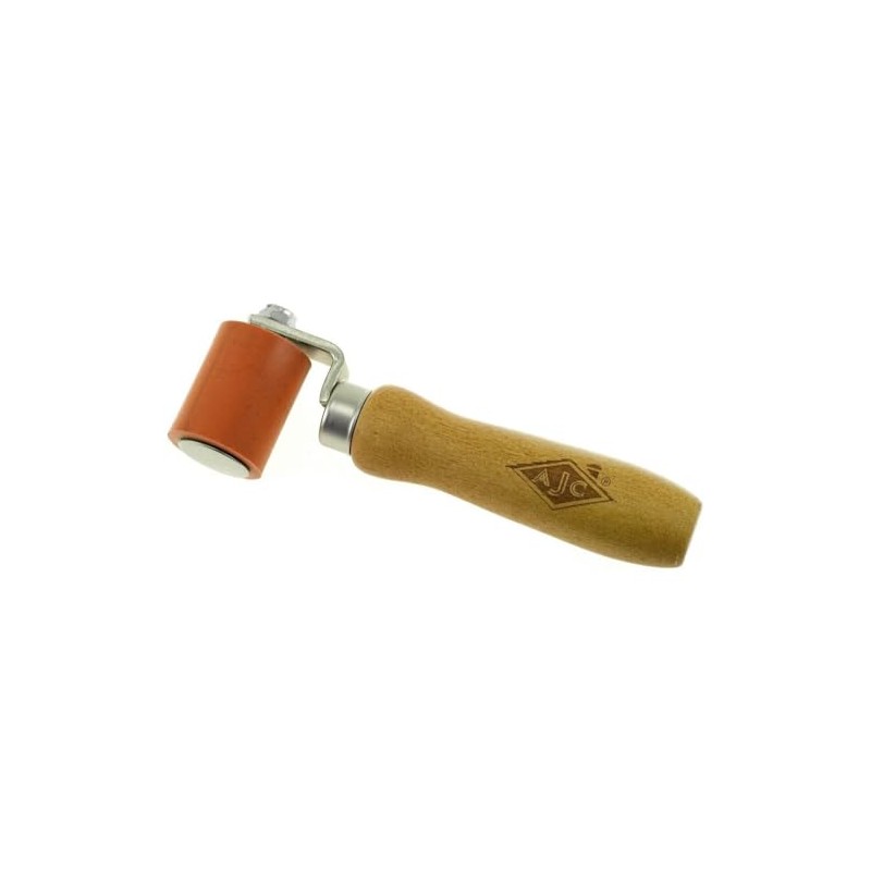 AJC Tools 170-1.75RW 1-3/4" Silicone Seam Roller with Wood Handle