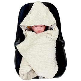 TupTam Padded Baby Winter Swaddling Blanket for Baby Car Seat -