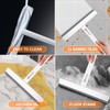 Ibergrif M34102 Rubber Brush, Shower Squeegee, Shower Squeegee