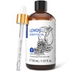 HIQILI Lemon Essential Oil, 100% Pure Undiluted for Cleaning, Skin,