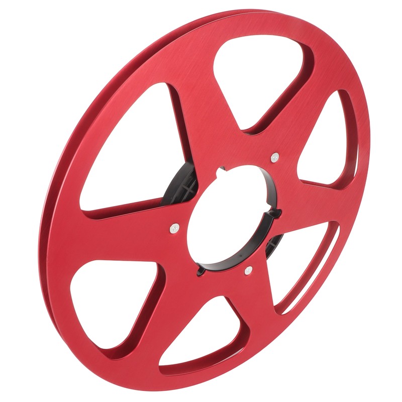 1/4 10.5 Inch Empty Tape Reel Aluminum Alloy 6 Hole
