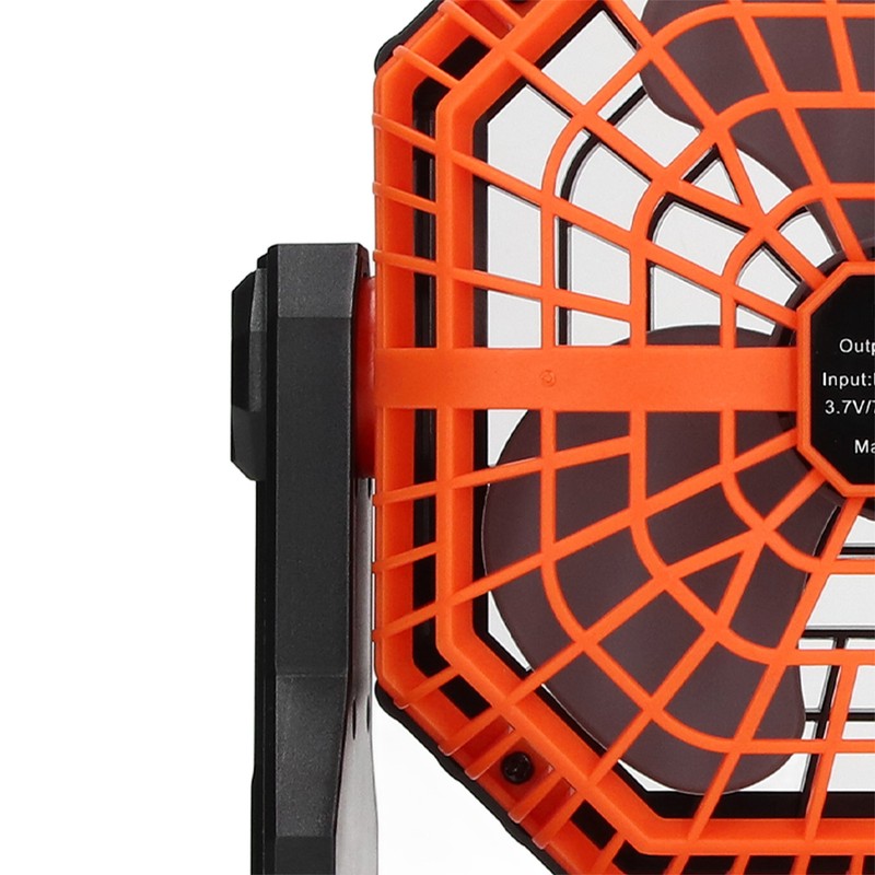 Outdoor Portable Fan Stepless Speed Control High Wind Fan Camping