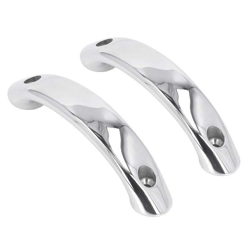 2Pcs Boat Grab Handle Marine Hand Rail 165mm 316 Stainless