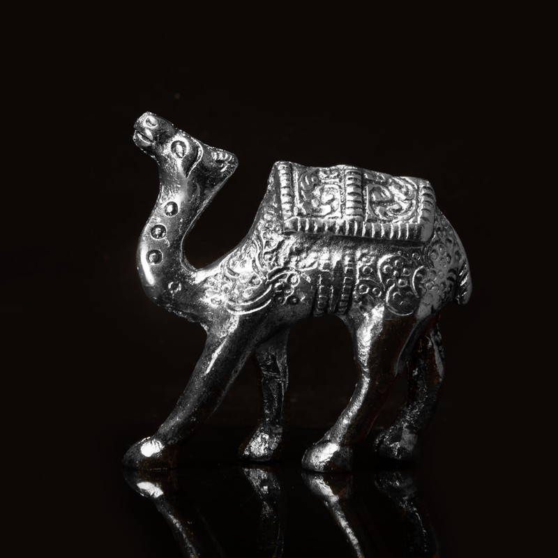Wonder Care Metal Camel Statue Handicraft Collection Antique Camel Figurines