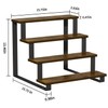 YINMIT Wooden Display Riser Stand,15.75 Inch Tiered Perfume and Cologne
