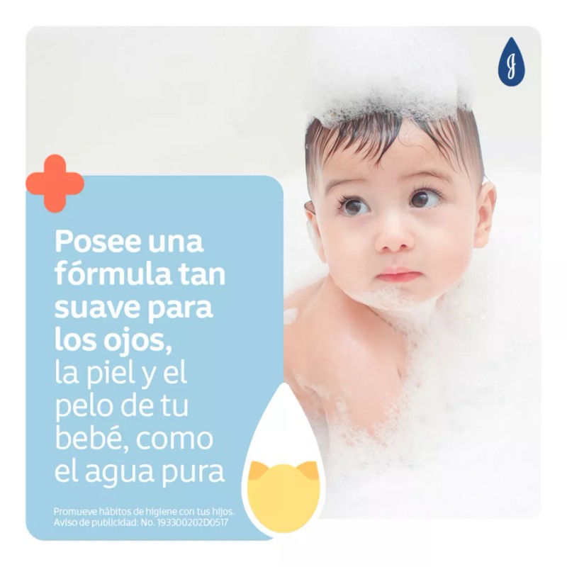 Johnson's Baby De la Cabeza a los Pies jabón líquido