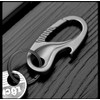 TISUR Key Chain, Titanium Alloy, Key Ring, For Cars, Motorcycles,