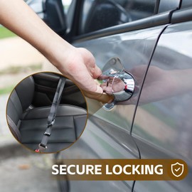 LALAGO Motorhome Anti-Theft Protection, Anti-Theft Motorhome Accessories, Camping Sliding Door Accessories, Burglary Protection for Drivers, Burglary Protection Door Lock for Motorhome, Cars, Vans -