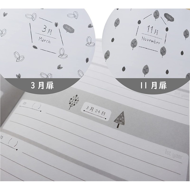 Notebook Life 3 Year Journal B5 (10.2 x 7.1 inches