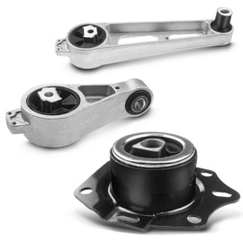 A-Premium Engine Motor and Transmission Mount Kit Compatible with Chrysler PT Cruiser 2001-2010, Neon 2000-2002 & Dodge Neon 2000-2005 & Plymouth Neon 2000-2001 Petrol, 3-PC Set