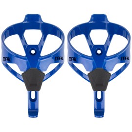 ZEFAL Pulse A2 Pack – Pack of 2 Lightweight Bike Bottle Cages – Bike Bottle Holder – Bike/Mountain Bike/Road Bike – Strong and Durable – 26 g Each Bottle Cage – Blue