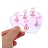 Beavorty Nail Art Display Stand With Heart-shaped Base Acrylic Nail