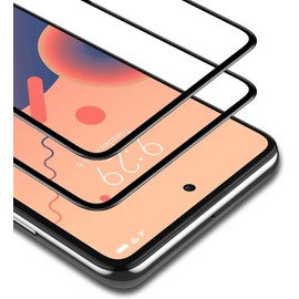 Kit Nr. 2 Displayschutzfolien (2 Pack) kompatibel mit Blackview A96 Displayschutzfolie aus gehärtetem Glas, stoßfest, kratzfest, Full Glass Display LCD Touch Bildschirm
