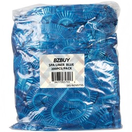 Bzbuy Disposable Spa Liners Large Size Fit All Pedicure Chair Blue 200 Pcs
