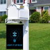 Autism Garden Flag Light It Up Blue Puzzle Piece Bulb
