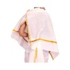 Stylesindia Cotton Angavastram (Towel) 1.2 Meters Length with Resham Thalapaty