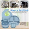 Lostrain Set De Alimentación Para Bebé Plato Bebé Vajilla De