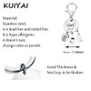 KUIYAI Chef Keychain Cooking Charms Key ring Culinary Graduation Gift